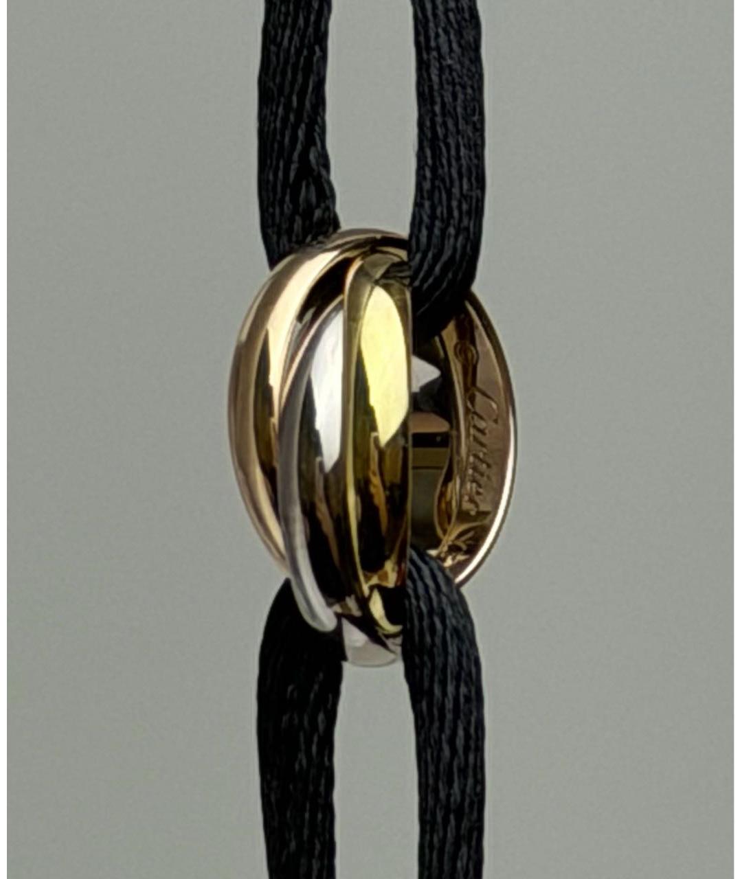 CARTIER Черный браслет из розового золота, фото 4