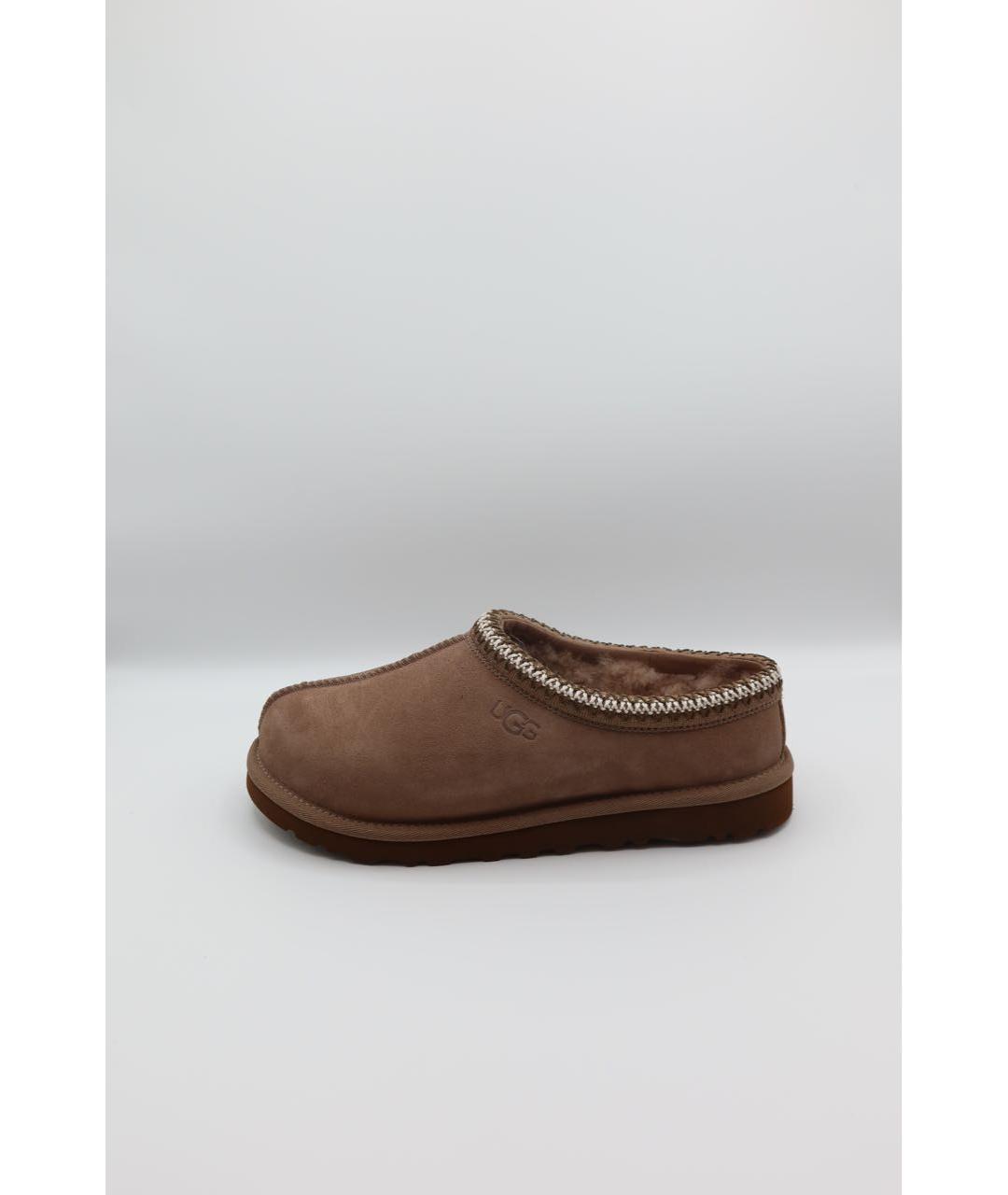 UGG AUSTRALIA Коричневые замшевые низкие ботинки, фото 7