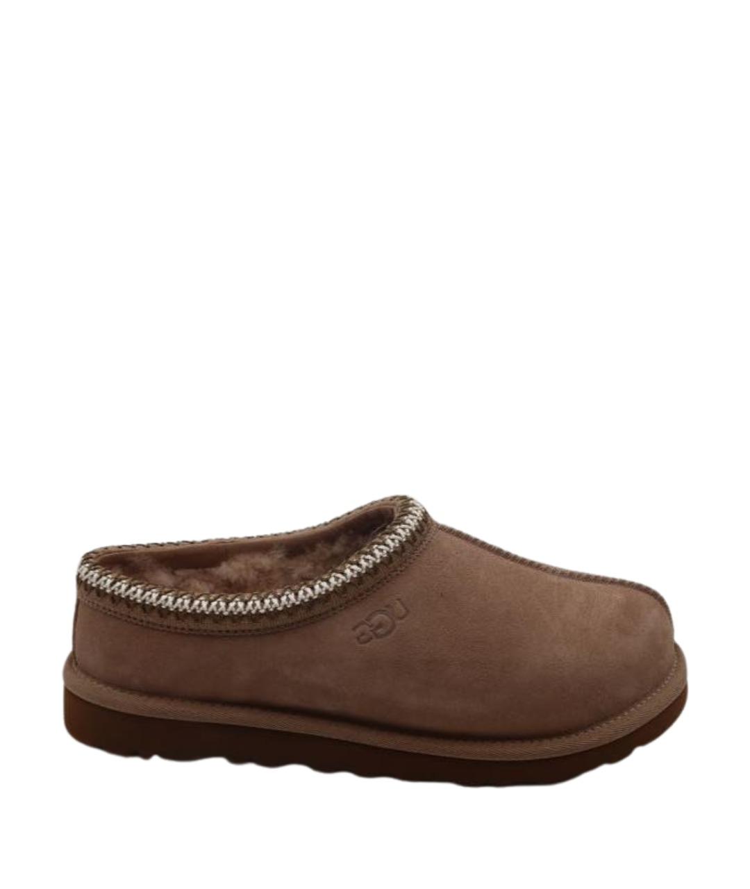 UGG AUSTRALIA Коричневые замшевые низкие ботинки, фото 1