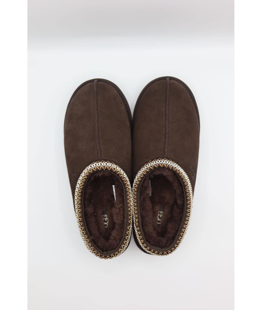 UGG AUSTRALIA Коричневые замшевые низкие ботинки, фото 7