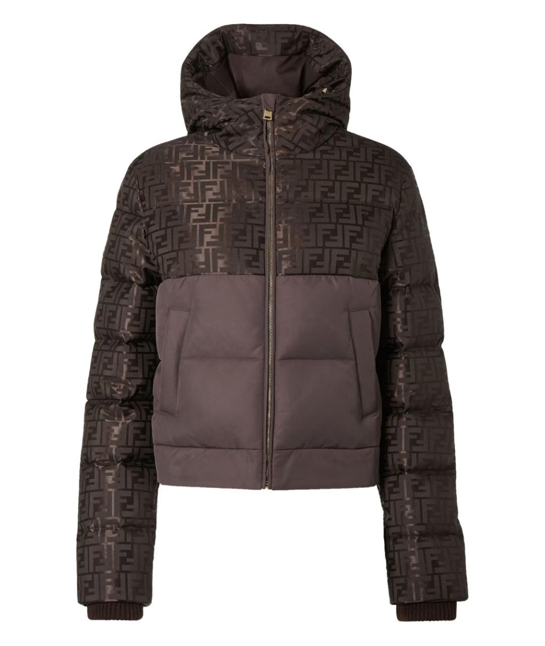 FENDI Мульти хлопковый пуховик, фото 1