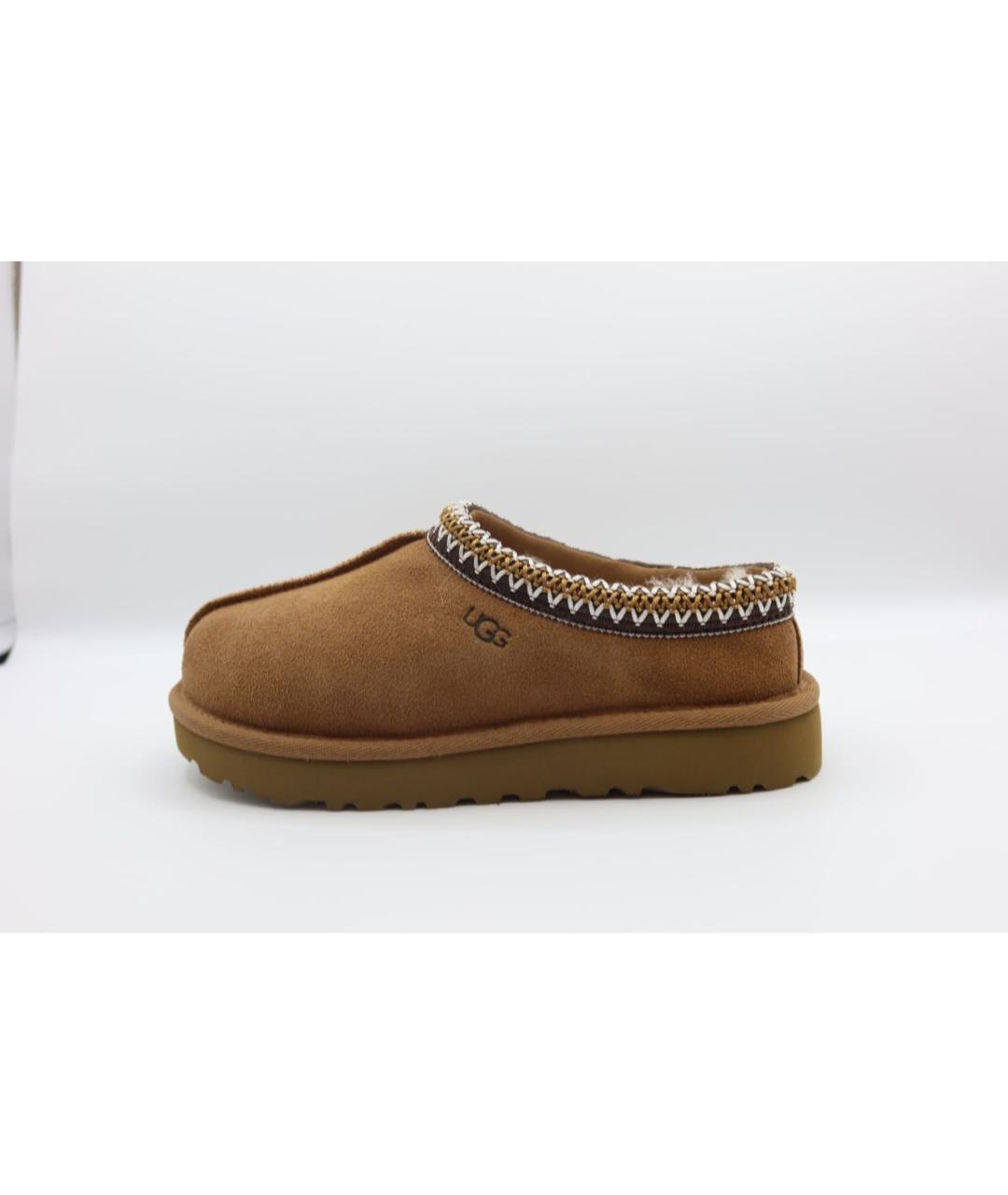 UGG AUSTRALIA Горчичные замшевые слипоны, фото 2