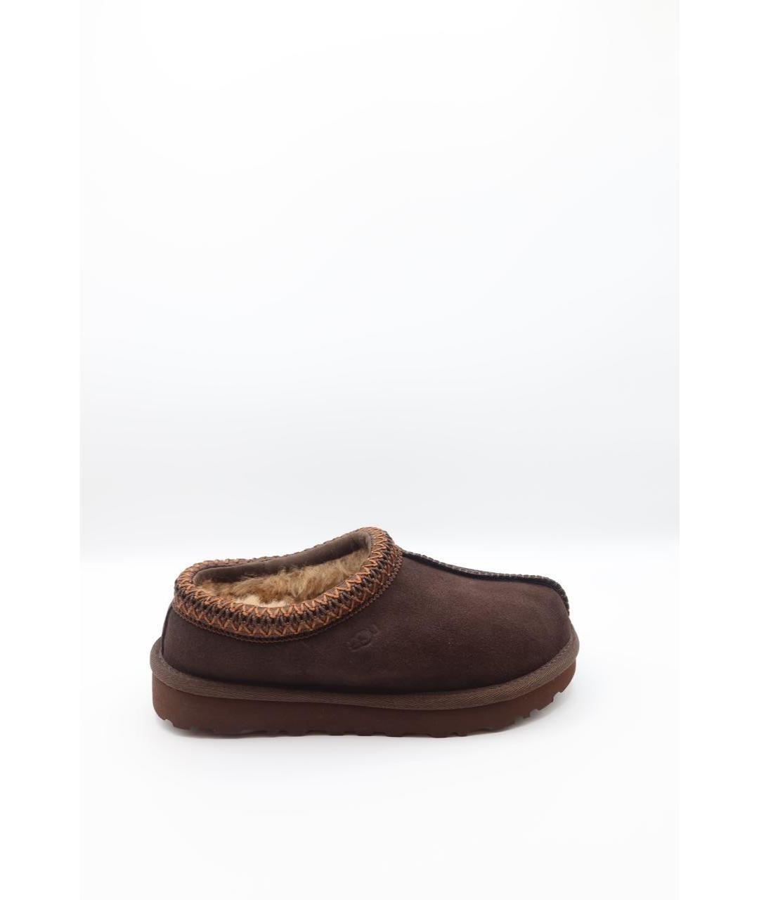 UGG AUSTRALIA Коричневые замшевые мюли, фото 9