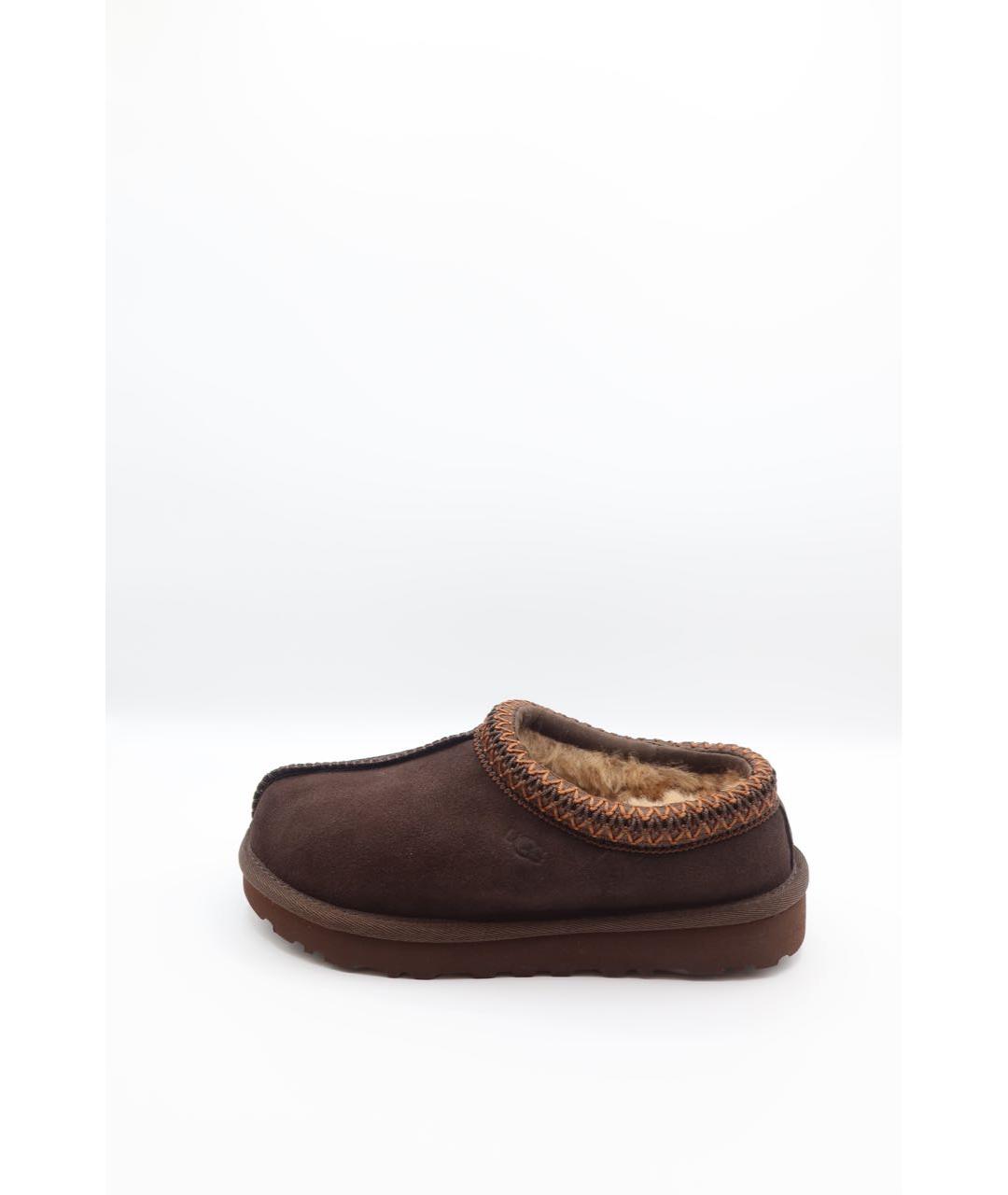 UGG AUSTRALIA Коричневые замшевые мюли, фото 8