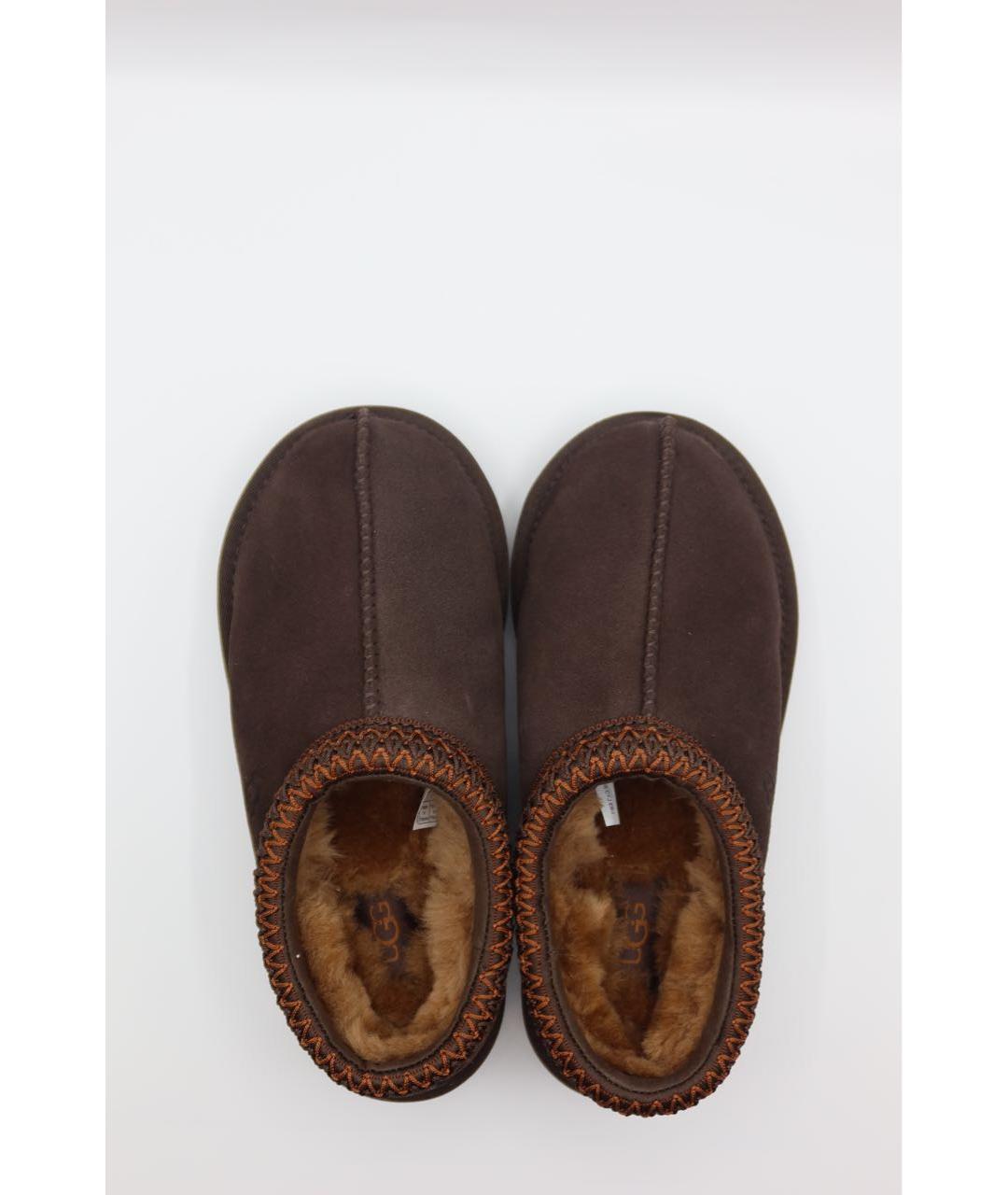 UGG AUSTRALIA Коричневые замшевые мюли, фото 6