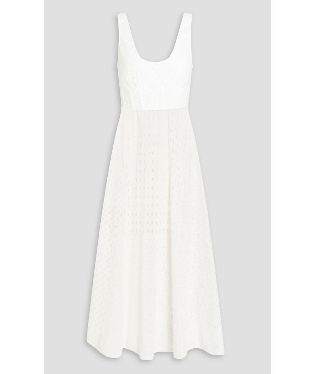 ZIMMERMANN Белое хлопковое коктейльное платье, фото 9