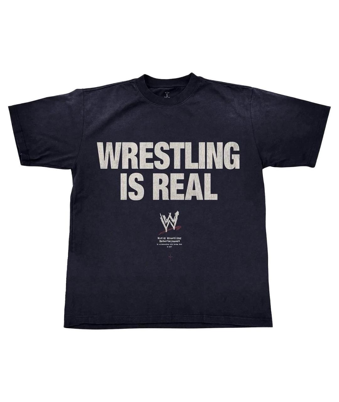 CACTUS JACK BY TRAVIS SCOTT Черная хлопковая футболка, фото 1