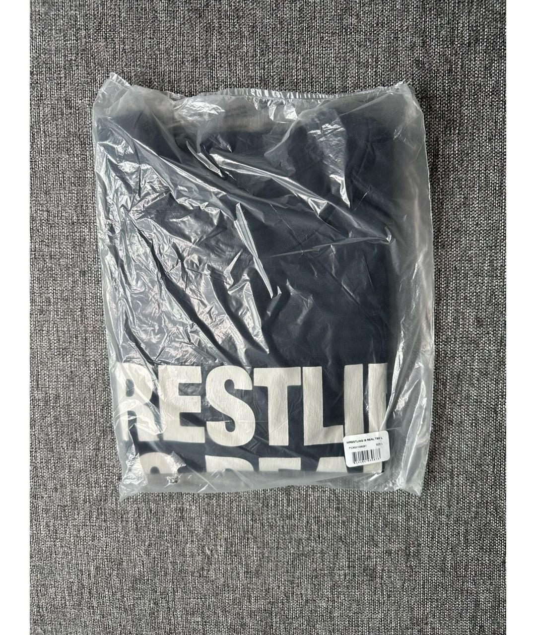 CACTUS JACK BY TRAVIS SCOTT Черная хлопковая футболка, фото 3