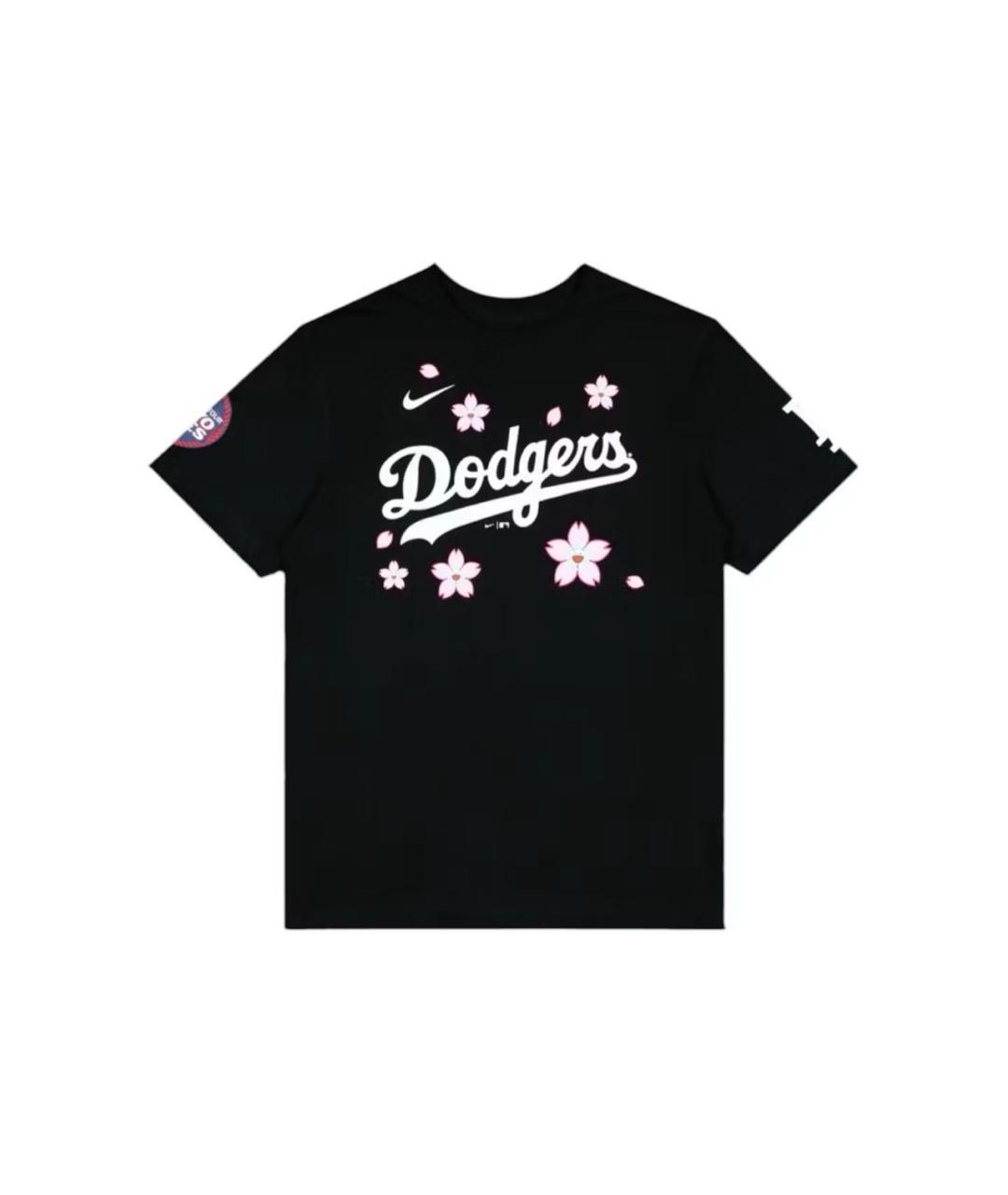 TAKASHI MURAKAMI Черная хлопковая футболка, фото 7