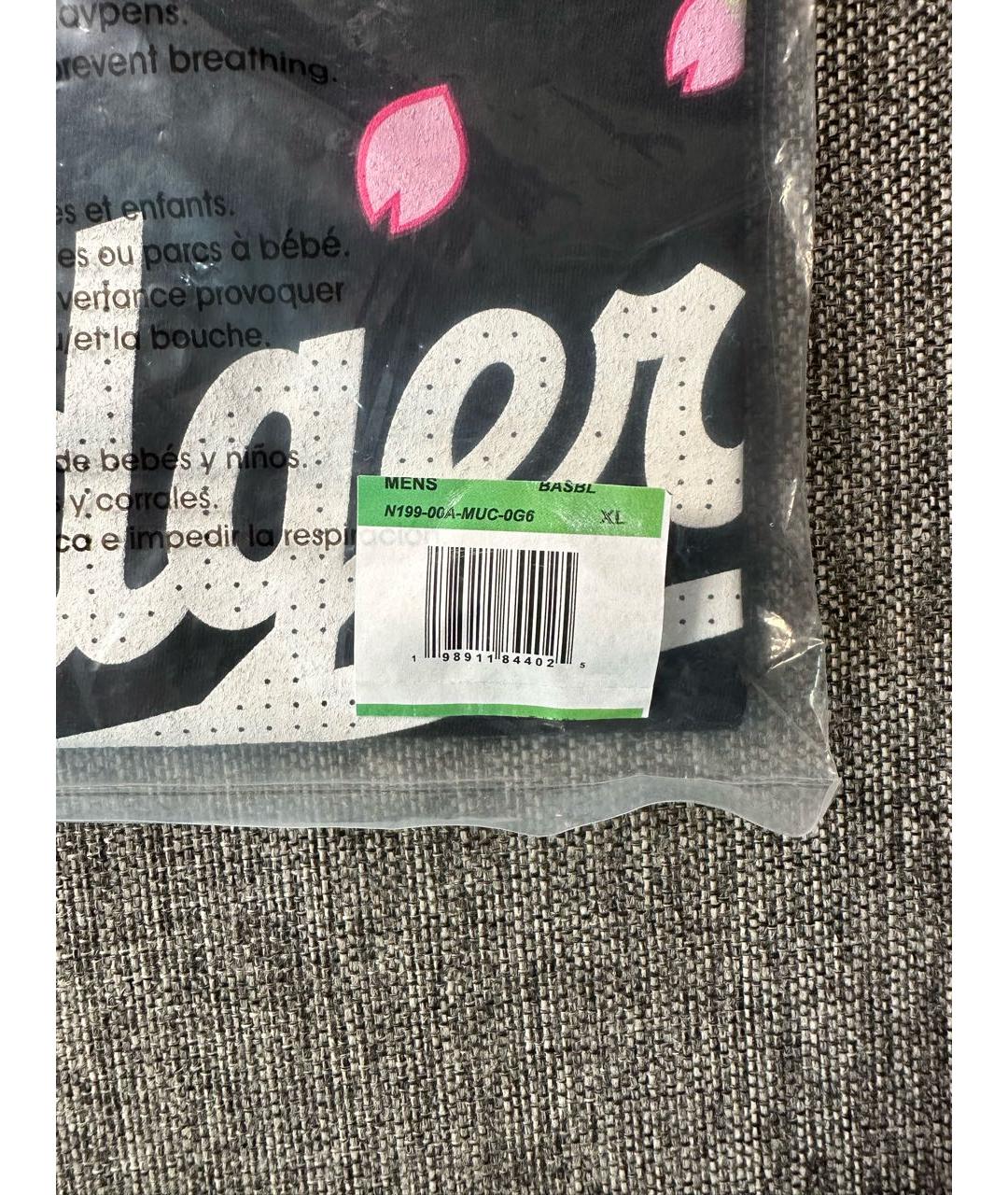 TAKASHI MURAKAMI Черная хлопковая футболка, фото 4