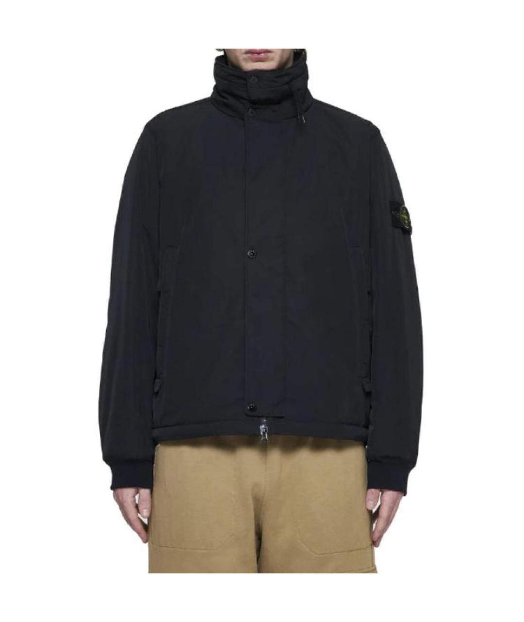STONE ISLAND Черная куртка, фото 2