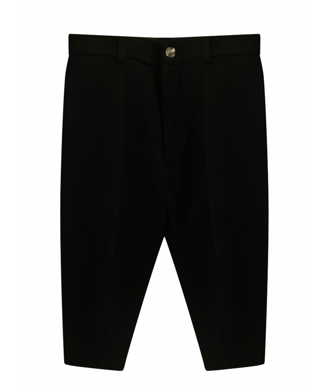 WE11DONE Черные шерстяные шорты, фото 1