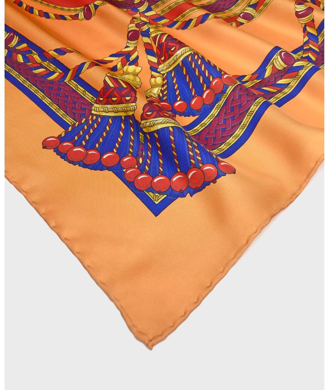 LONGCHAMP Мульти шелковый платок, фото 5