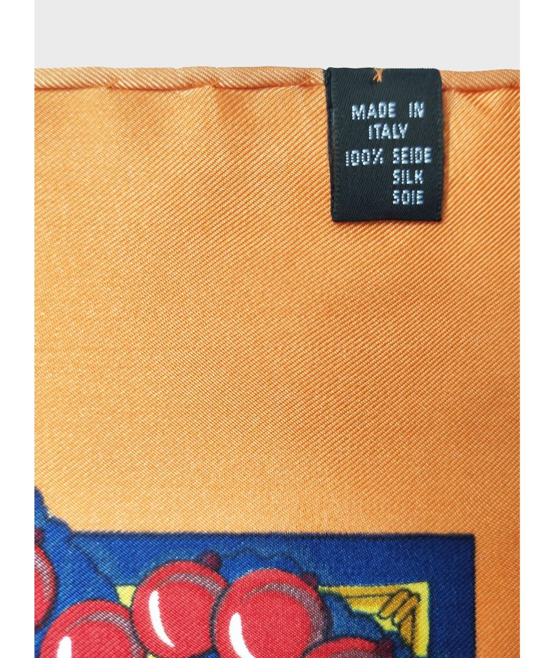 LONGCHAMP Мульти шелковый платок, фото 8