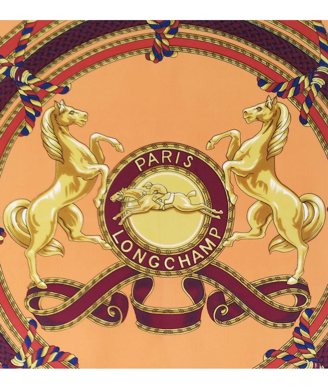 LONGCHAMP Мульти шелковый платок, фото 4