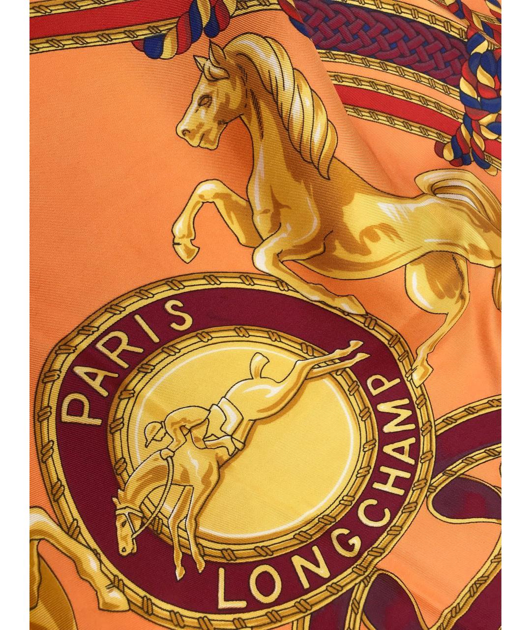 LONGCHAMP Мульти шелковый платок, фото 6