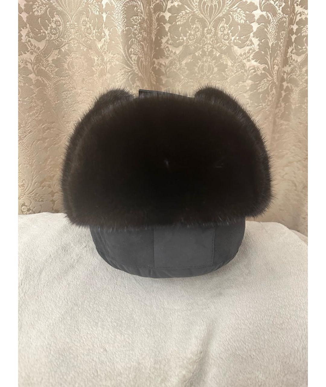 ZILLI Черная шапка, фото 4