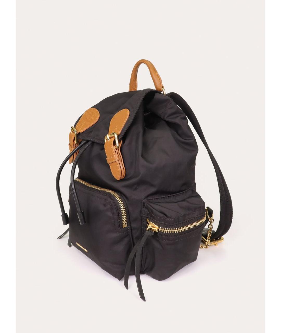 BURBERRY Черный тканевый рюкзак, фото 2