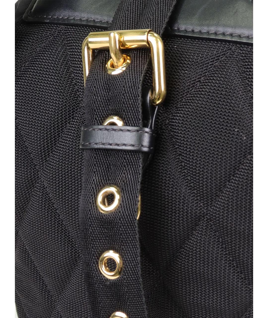 BURBERRY Черный тканевый рюкзак, фото 6