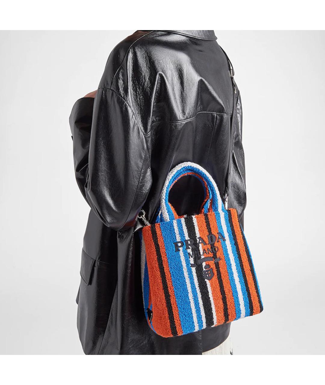 PRADA Мульти тканевая сумка через плечо, фото 5