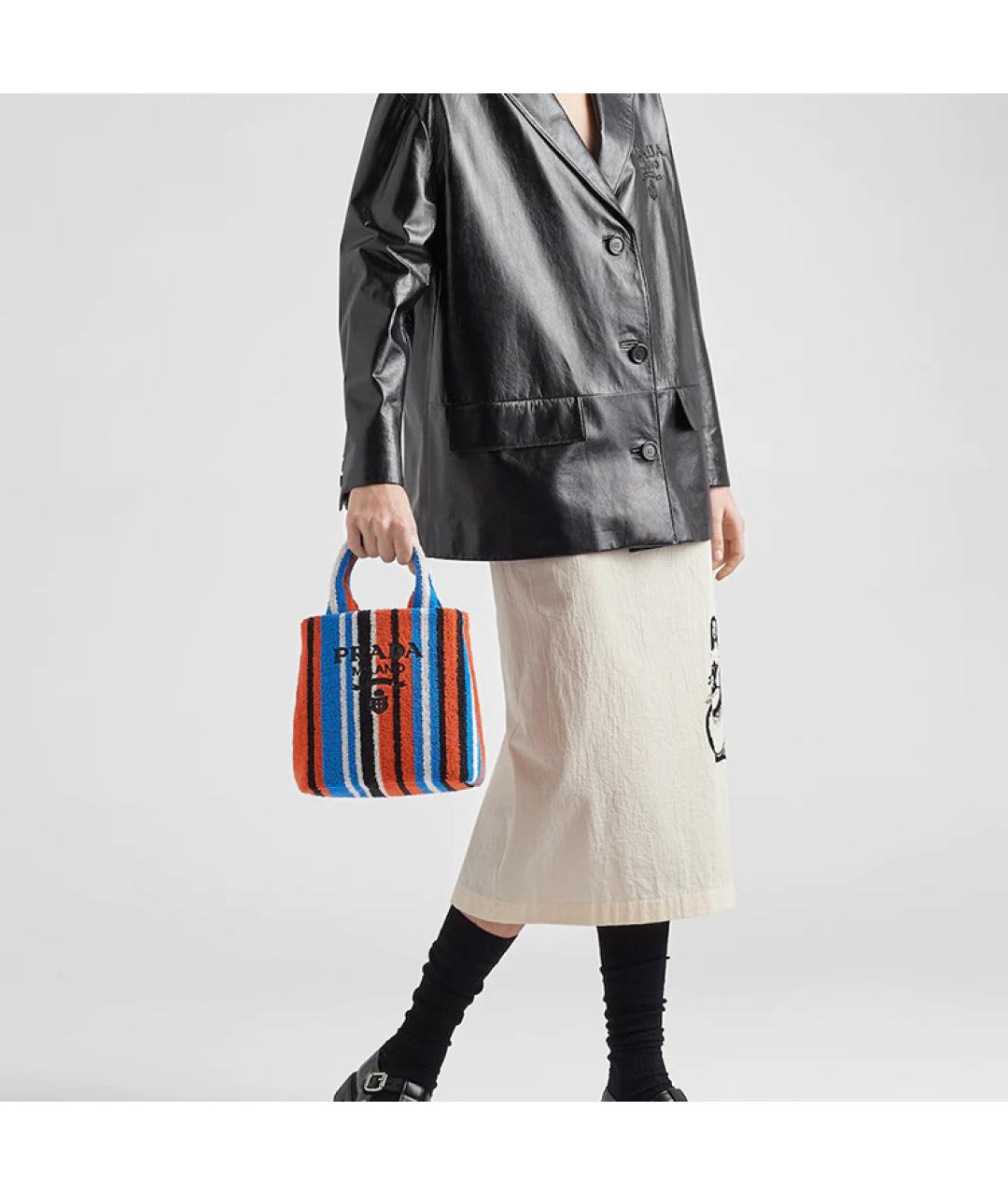 PRADA Мульти тканевая сумка через плечо, фото 4