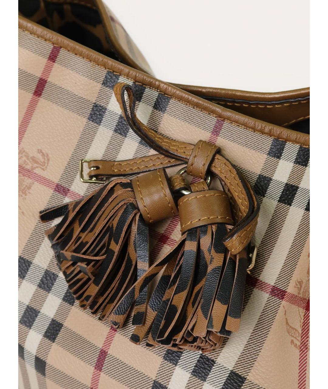 BURBERRY Бежевая сумка тоут, фото 7