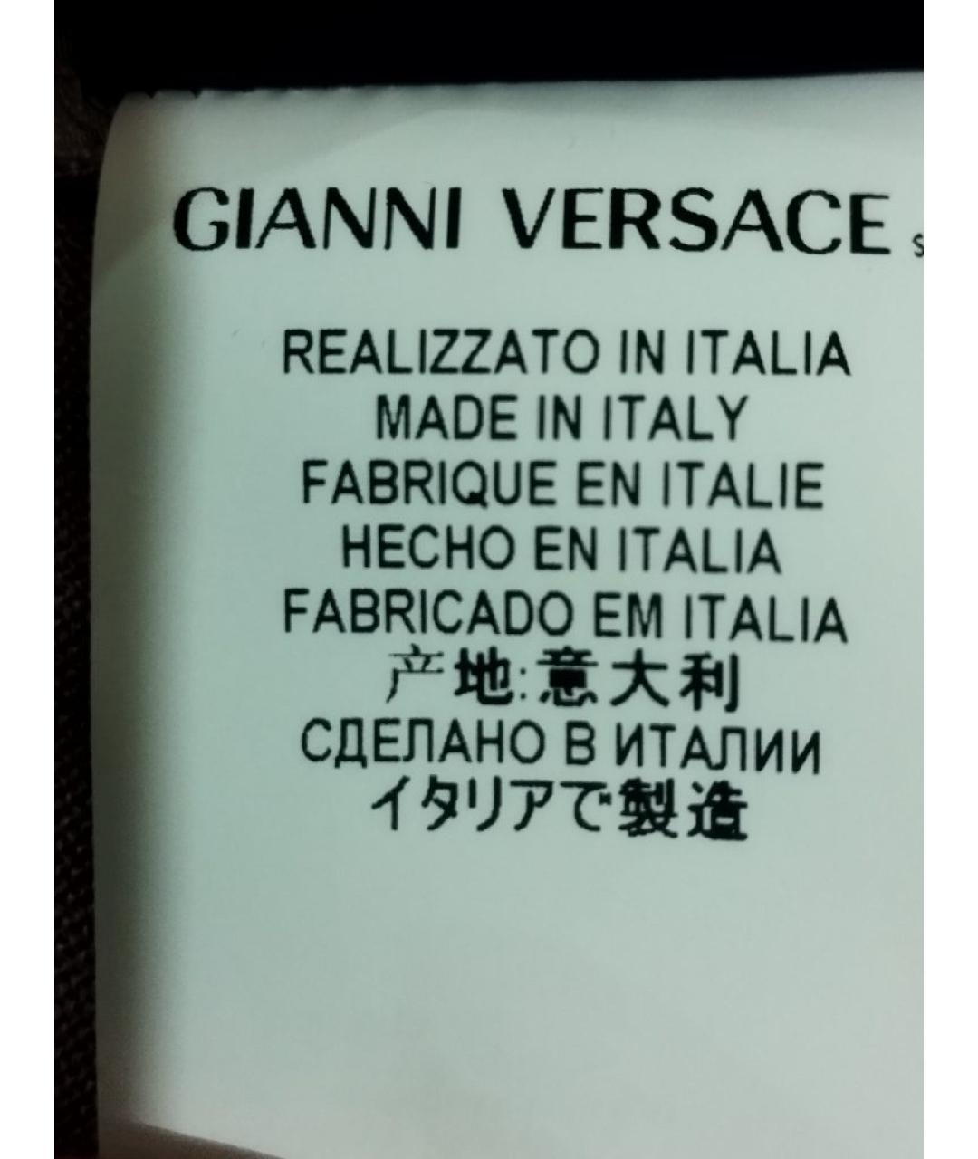 VERSACE Фиолетовый шелковый кардиган, фото 4