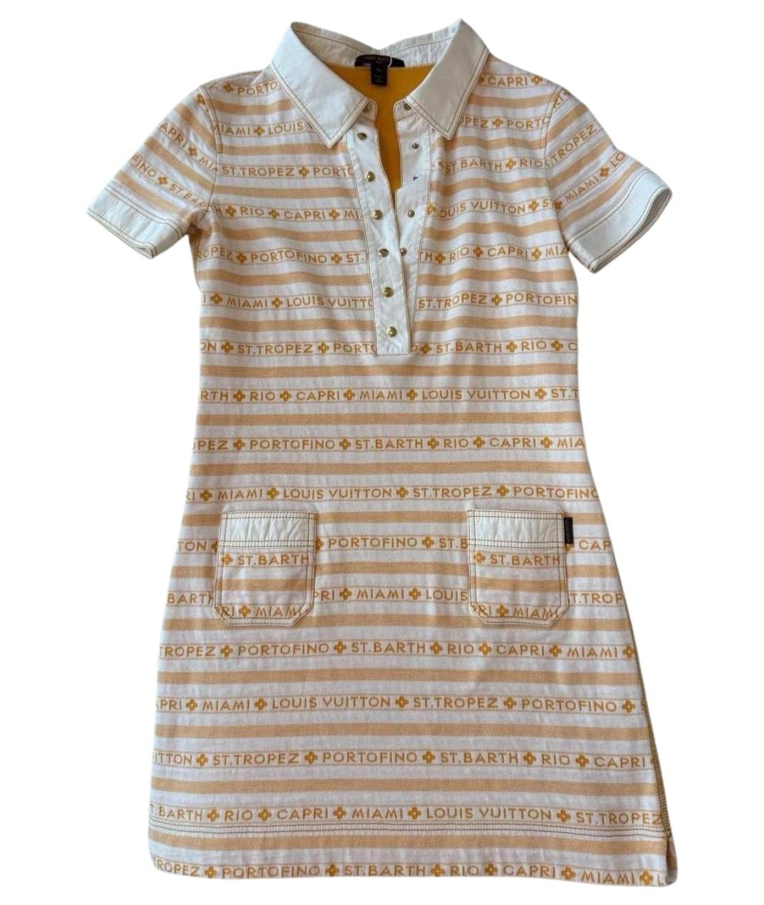 LOUIS VUITTON Мульти повседневное платье, фото 1