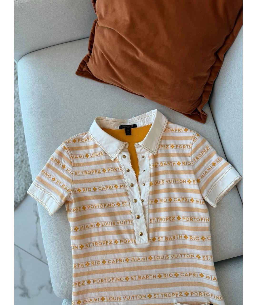 LOUIS VUITTON Мульти повседневное платье, фото 4