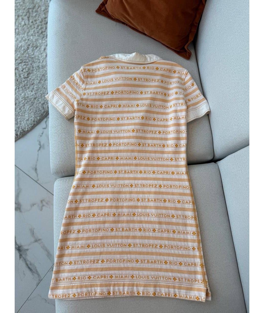 LOUIS VUITTON Мульти повседневное платье, фото 2