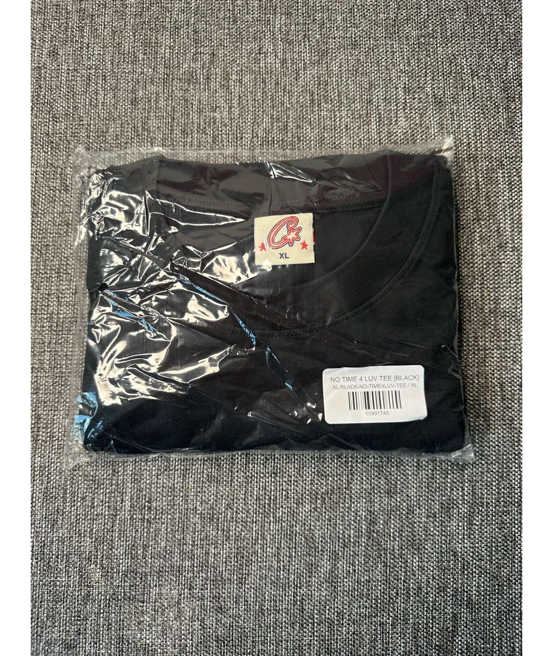 CORTEIZ Черная хлопковая футболка, фото 5