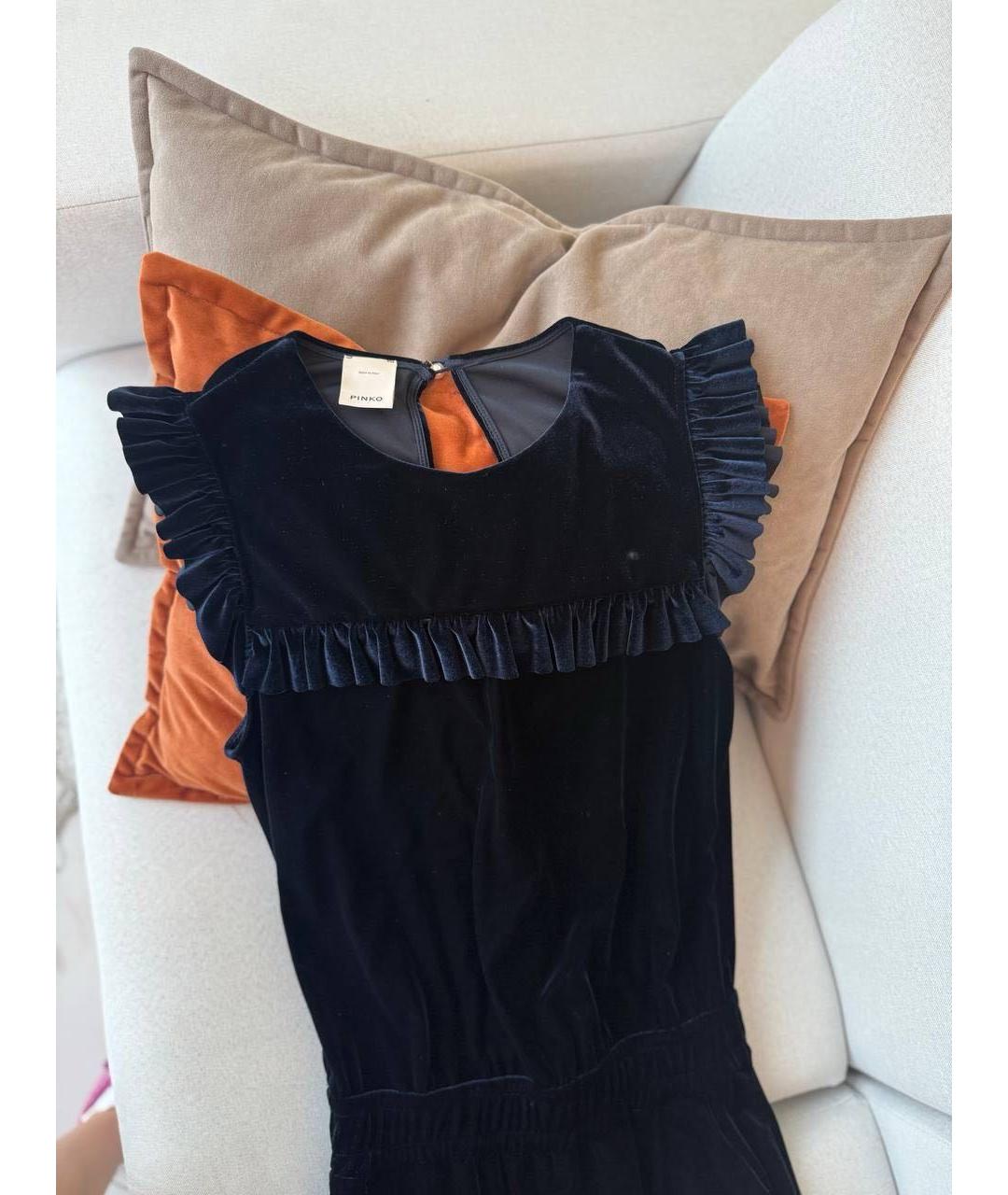 PINKO Черный комбинезон, фото 4