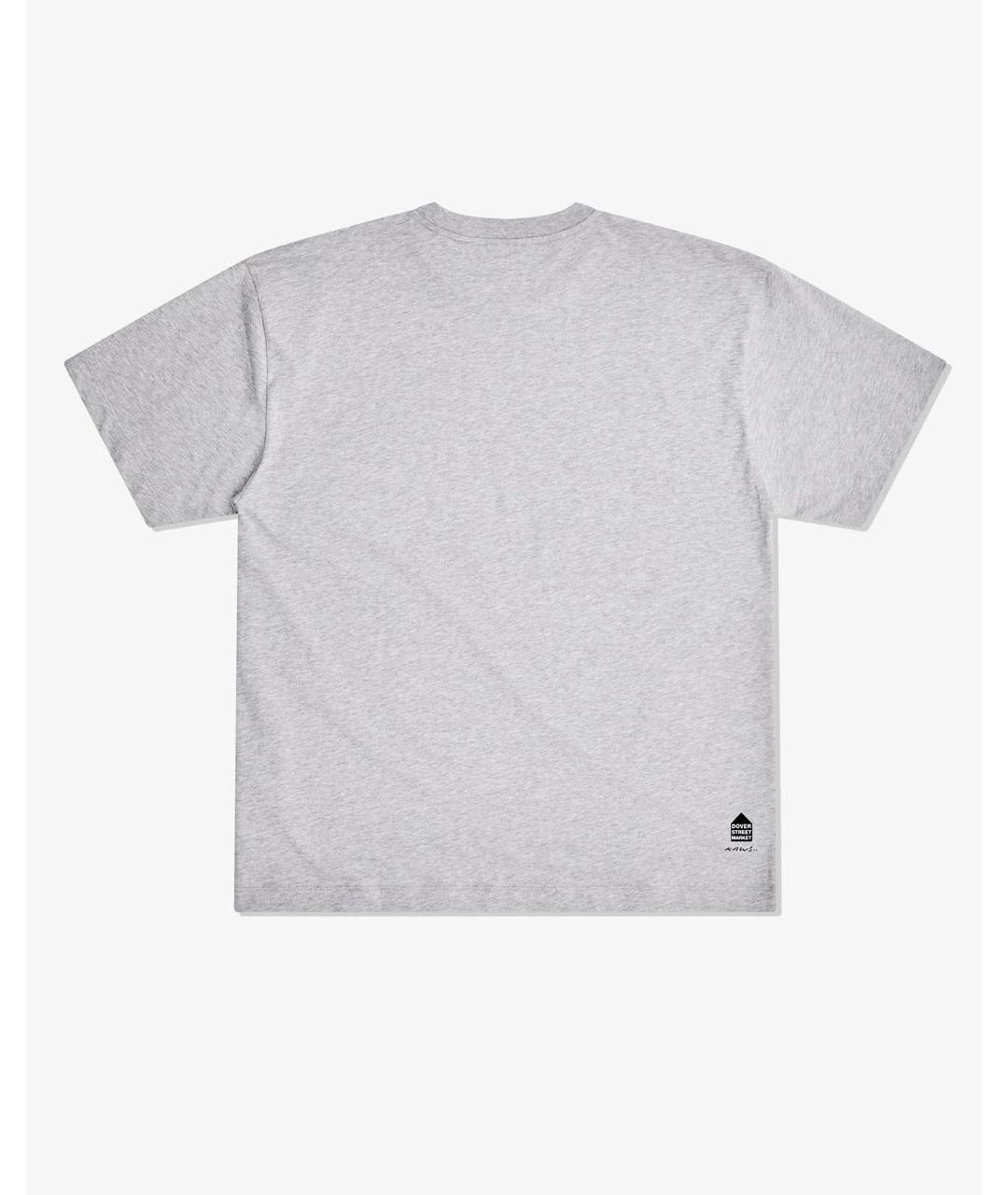 KAWS Серая хлопковая футболка, фото 2