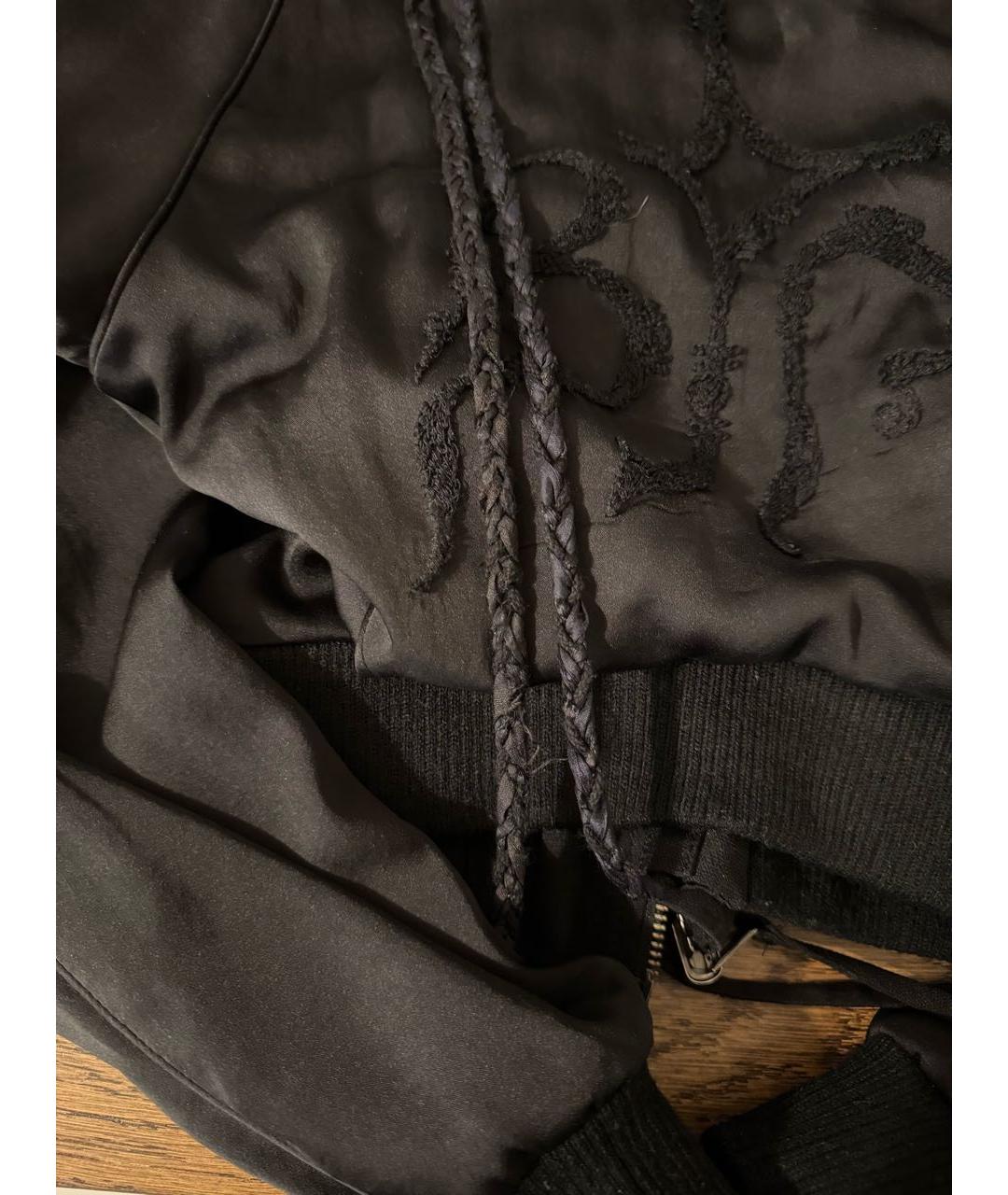 Hyein Seo Черная полиэстеровая куртка, фото 5