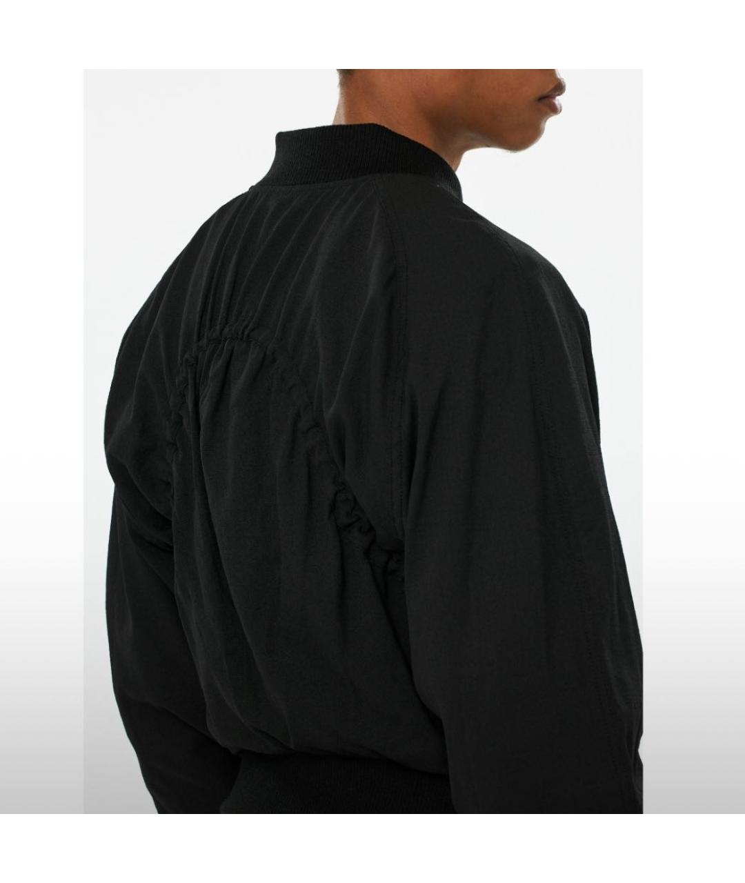 Hyein Seo Черная полиэстеровая куртка, фото 2