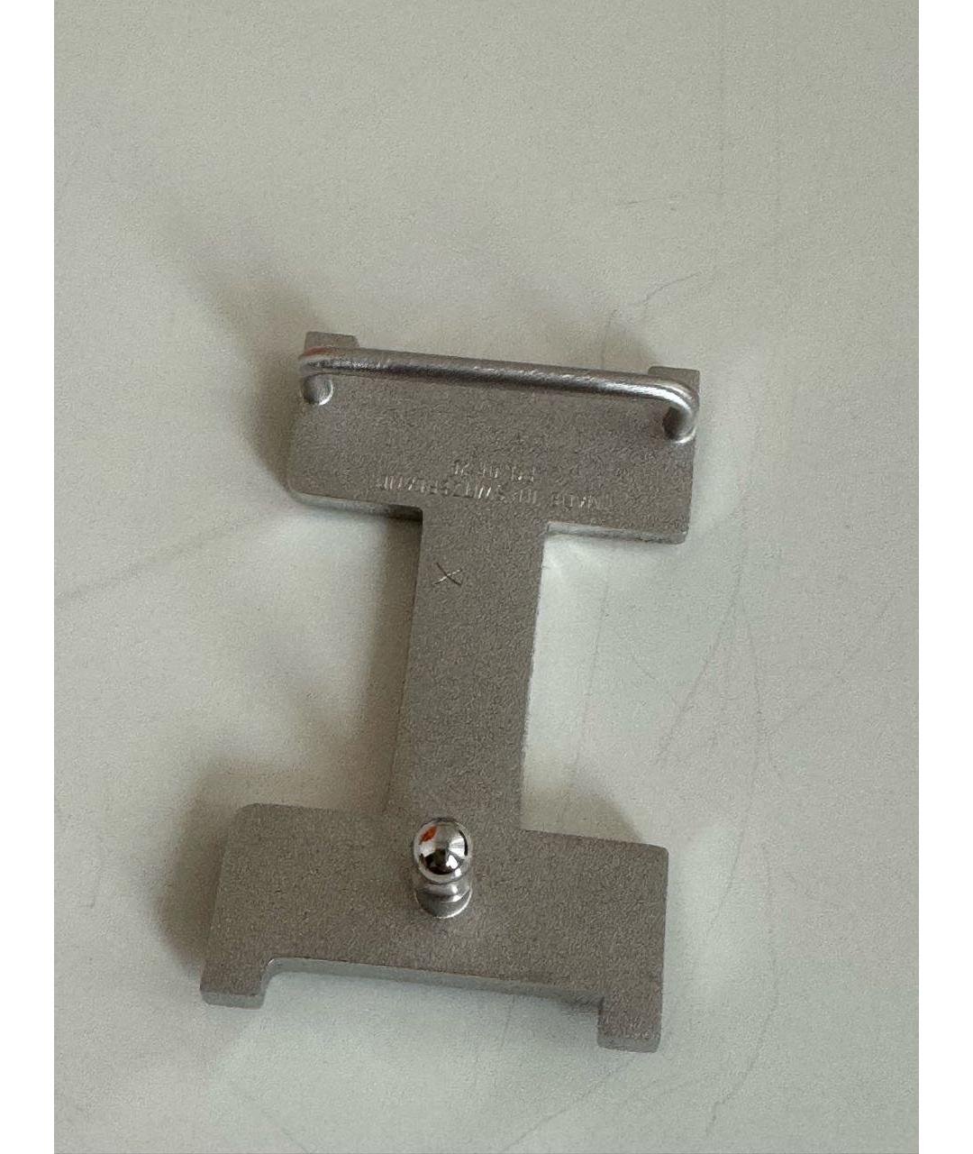 HERMES Черный ремень, фото 3