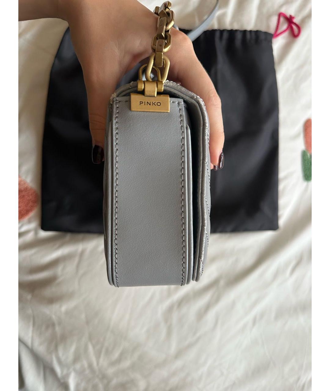 PINKO Мульти кожаная сумка через плечо, фото 6