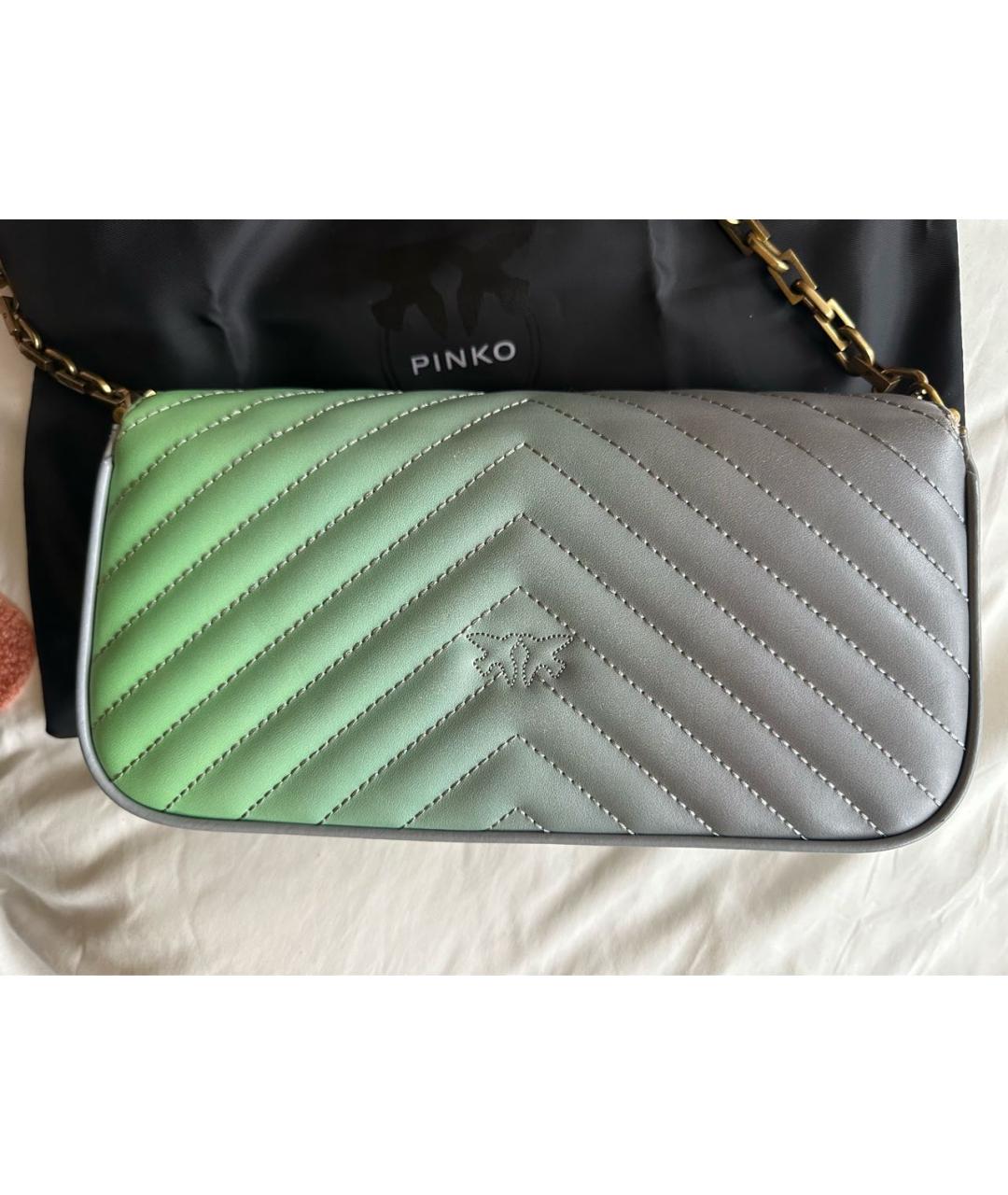 PINKO Мульти кожаная сумка через плечо, фото 3