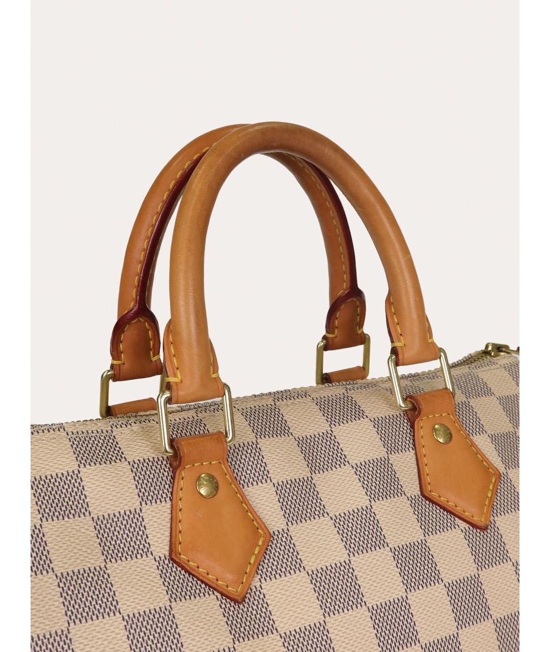 LOUIS VUITTON Бежевая сумка с короткими ручками, фото 6