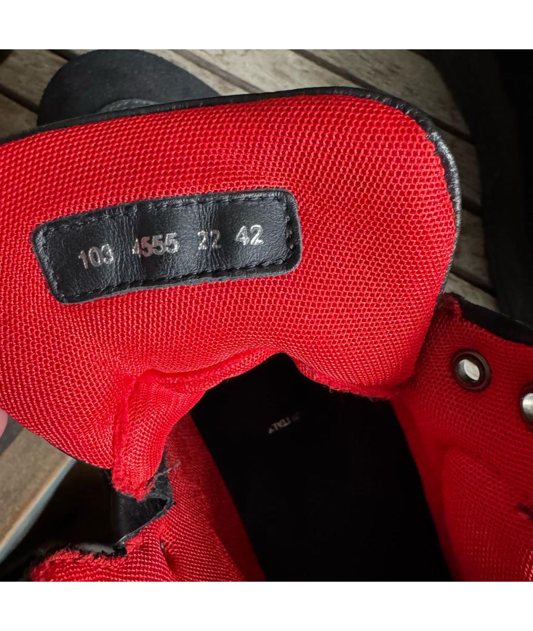 BOGNER Черные замшевые низкие ботинки, фото 5