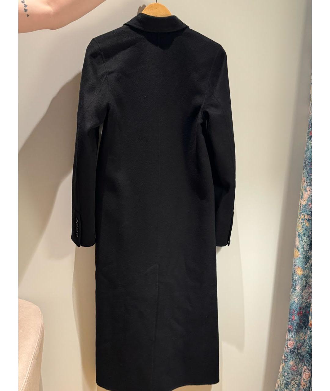 TOTEME Черное шерстяное пальто, фото 2