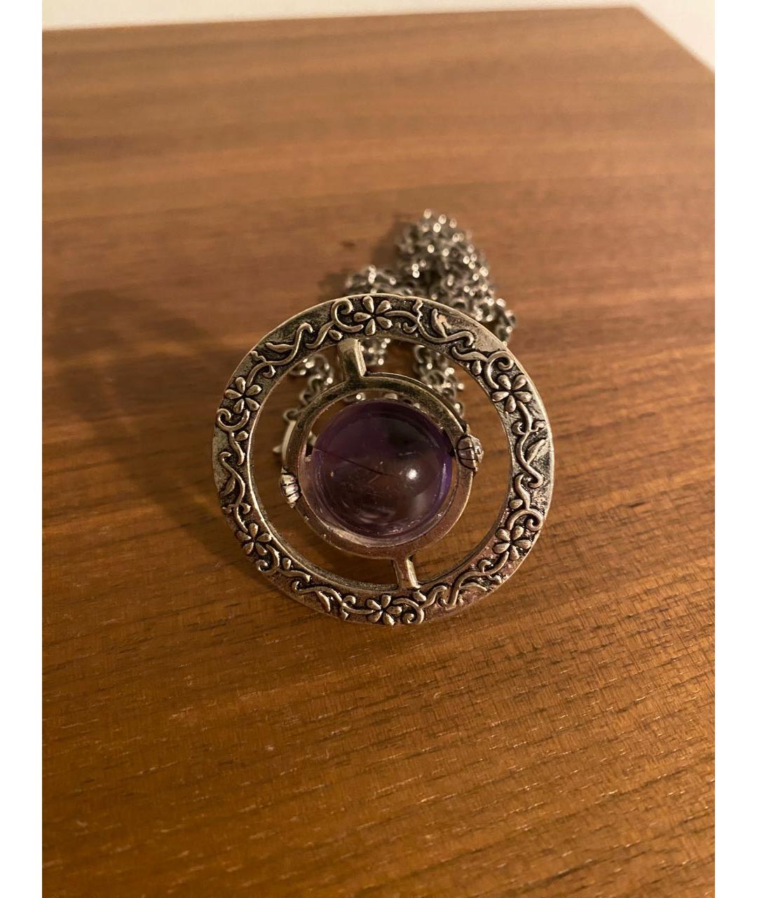 VIVIENNE WESTWOOD Фиолетовая серебряная подвеска, фото 3