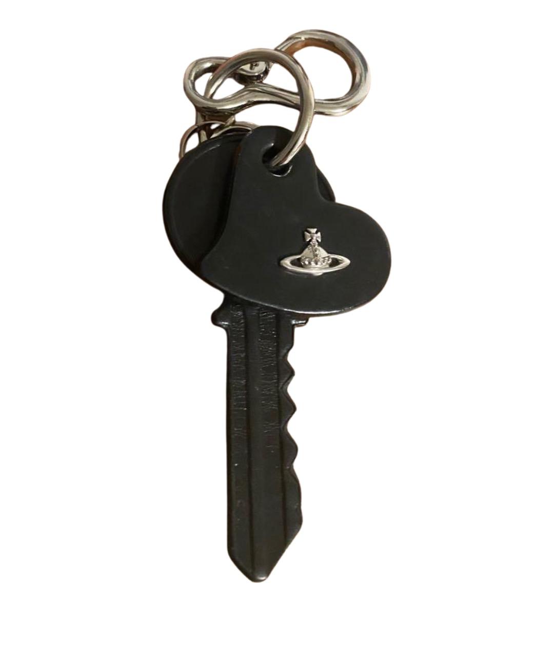 VIVIENNE WESTWOOD Черный брелок, фото 1