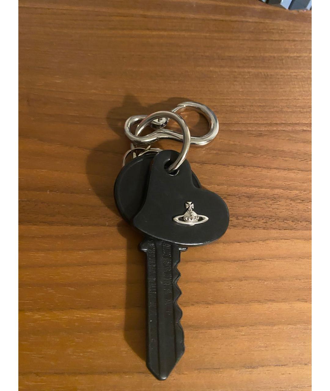 VIVIENNE WESTWOOD Черный брелок, фото 4