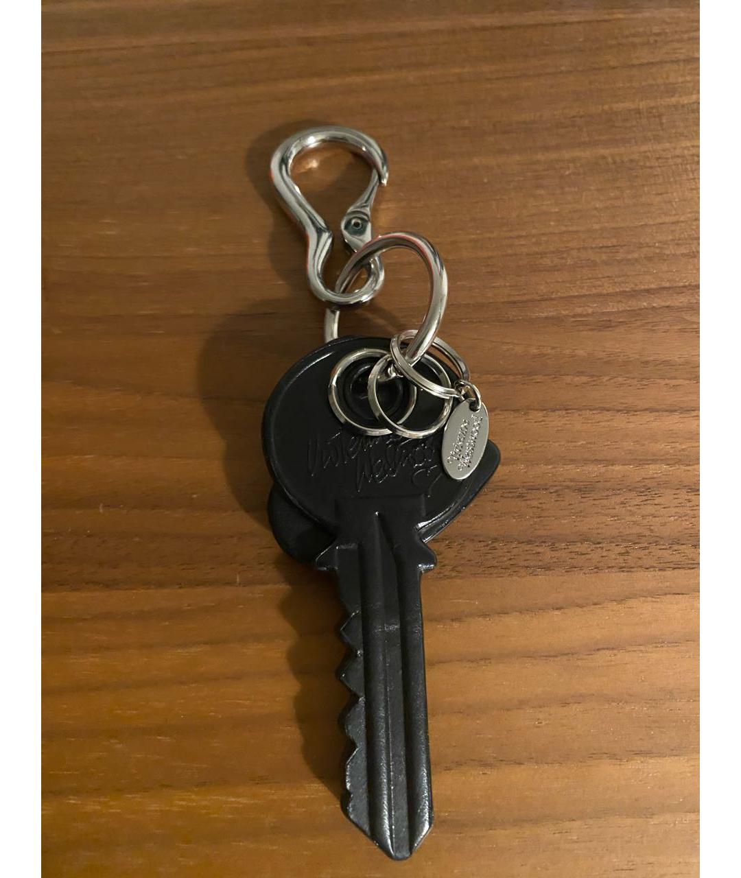 VIVIENNE WESTWOOD Черный брелок, фото 2