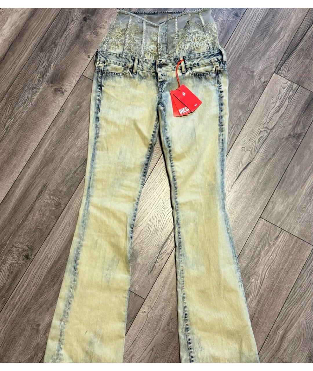 DIESEL Мульти хлопковые прямые джинсы, фото 7