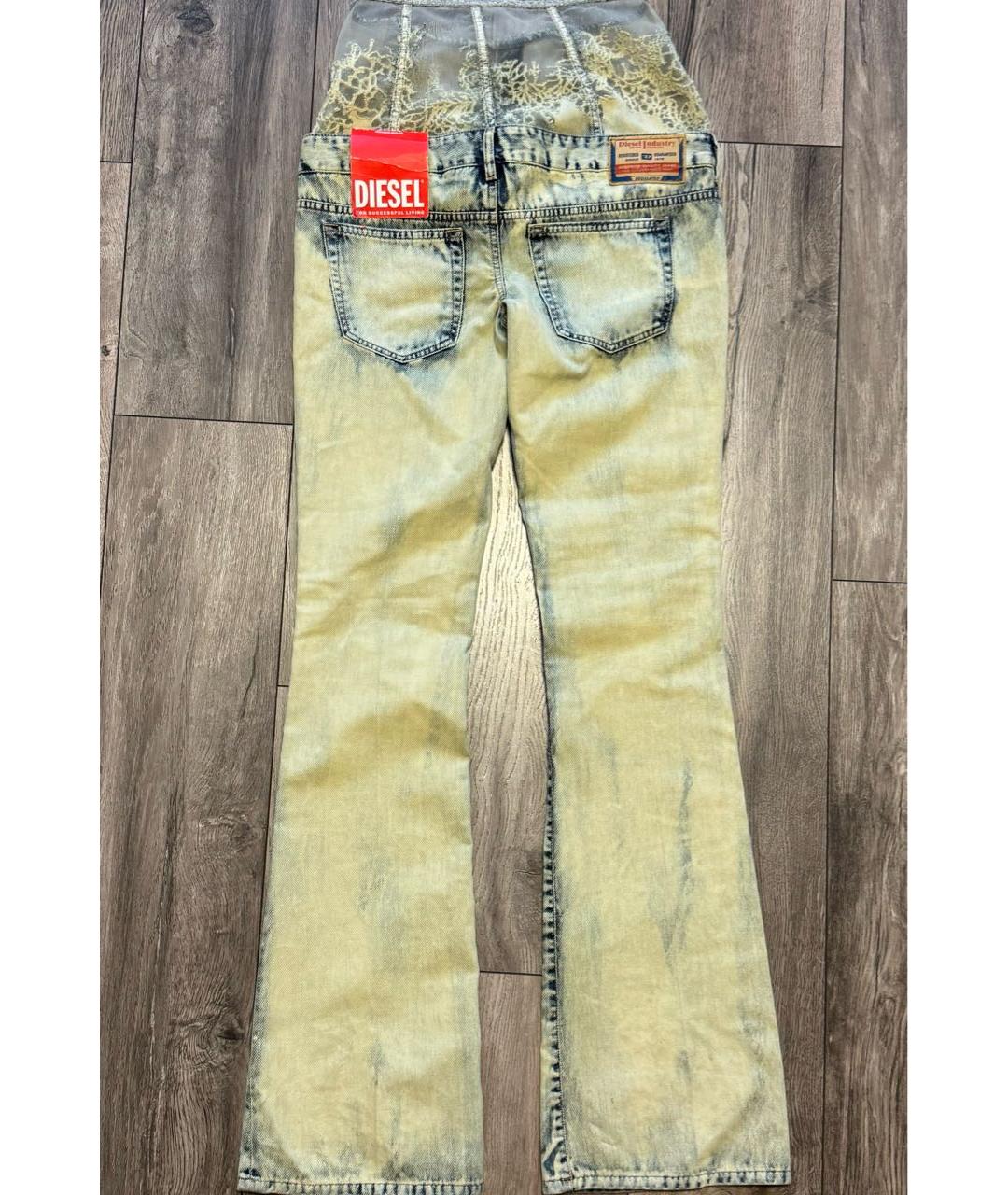 DIESEL Мульти хлопковые прямые джинсы, фото 8