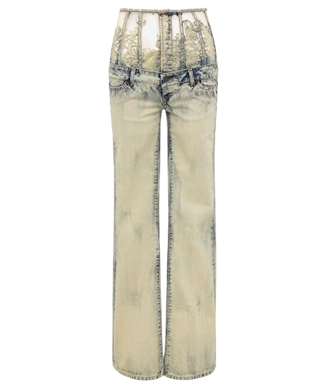 DIESEL Мульти хлопковые прямые джинсы, фото 1