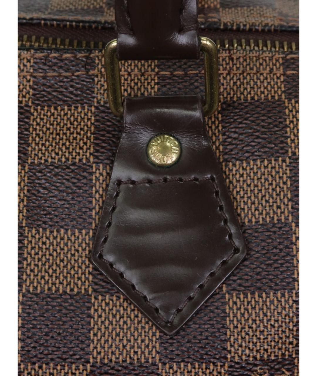 LOUIS VUITTON Коричневая сумка с короткими ручками, фото 5