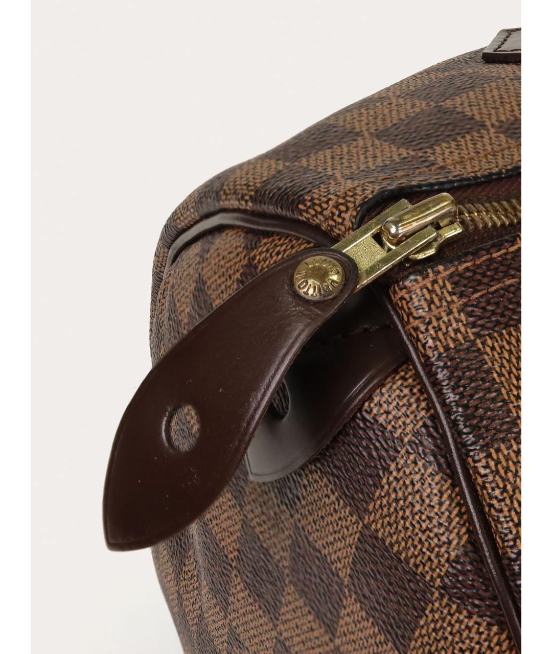 LOUIS VUITTON Коричневая сумка с короткими ручками, фото 6